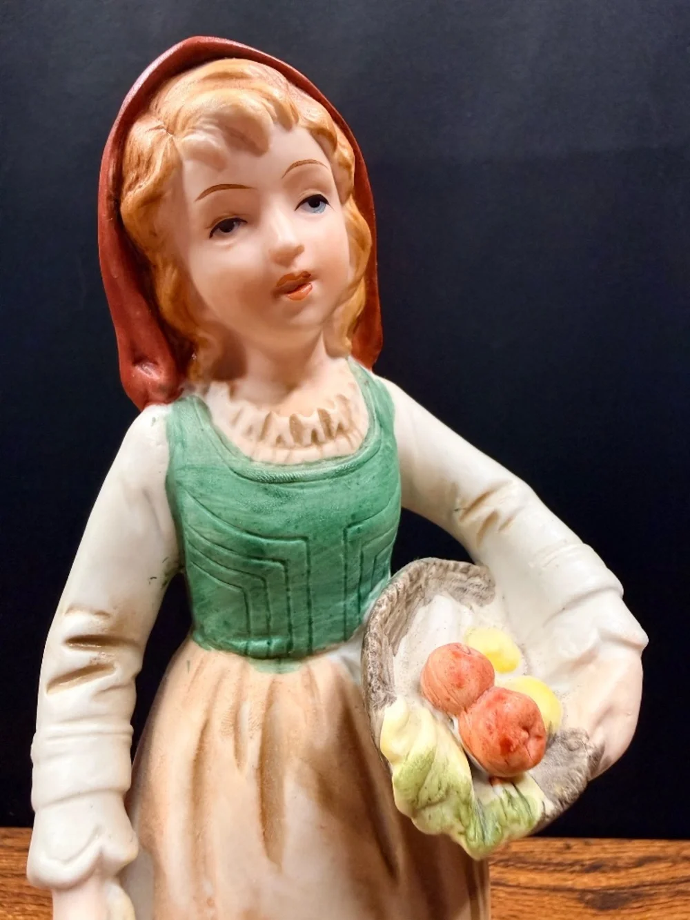 ARDALT LENWILE China Hand Painted Girl with Sheep Figurine